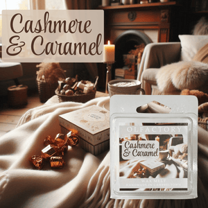 Scents of Autumn - Cashmere & Caramel - OLFACTORY CANDLES