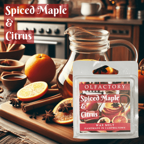 Scents of Autumn - Spiced Maple & Citrus - OLFACTORY CANDLES