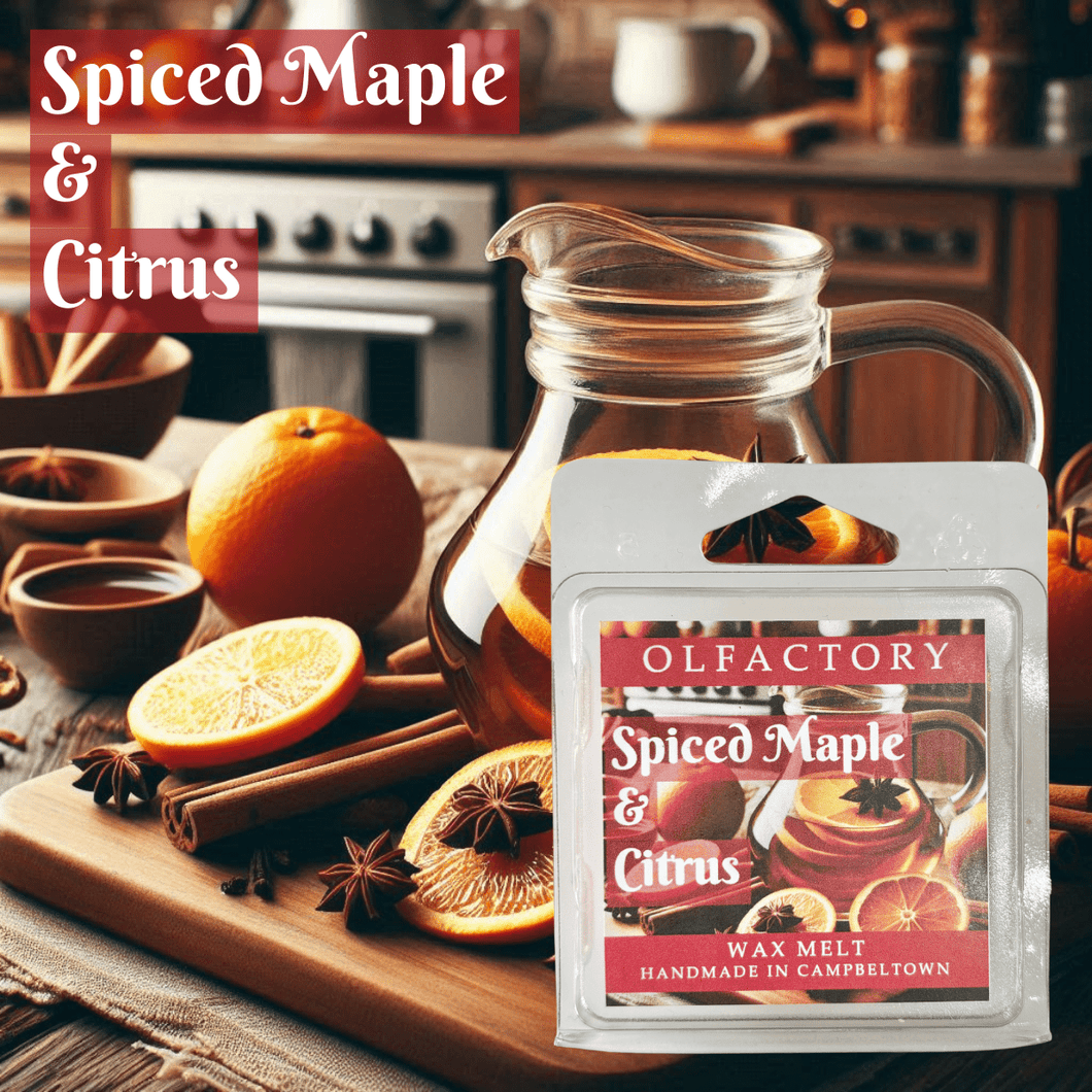 Scents of Autumn - Spiced Maple & Citrus - OLFACTORY CANDLES