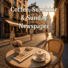 Load image into Gallery viewer, SUMMER MELTS - Coffee, Sunshine &amp; Sunday Newspaper - OLFACTORY CANDLES