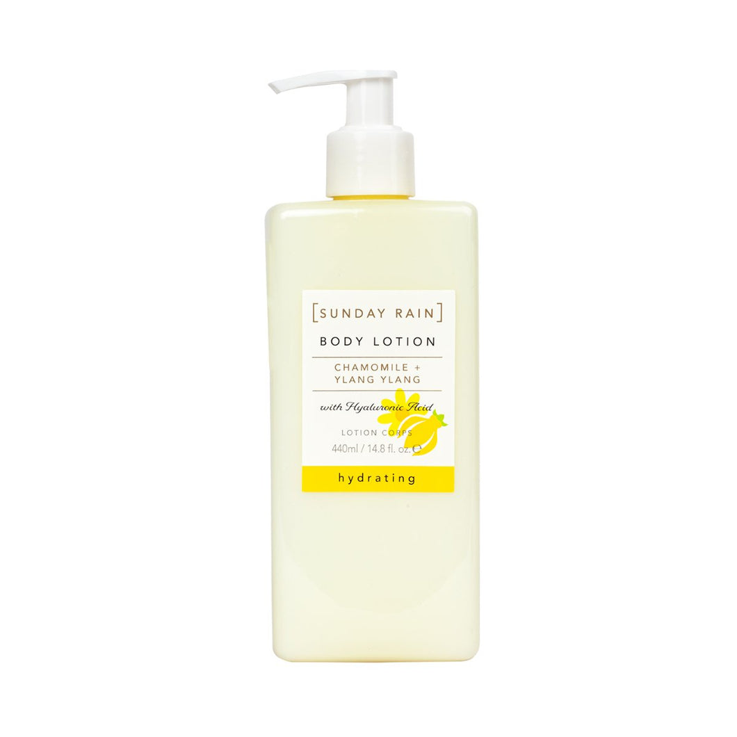 Sunday Rain Body Lotion Chamomile & Ylang Ylang - Olfactory Candles