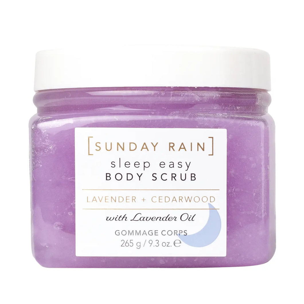 Sunday Rain Body Scrub Lavender & Cedarwood - OLFACTORY CANDLES