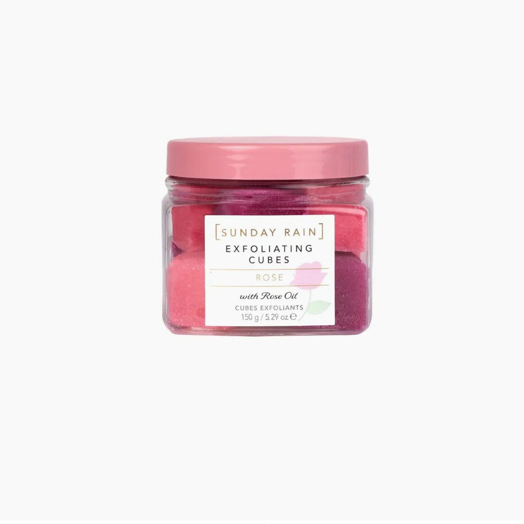 Sunday Rain - Exfoliating Cubes Rose - Olfactory Candles
