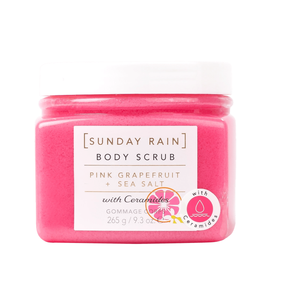 Sunday rain pink grapefruit body scrub - OLFACTORY CANDLES