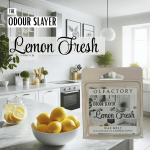 The Odour Slayer: Lemon Fresh - OLFACTORY CANDLES