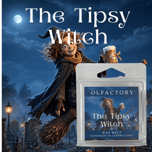 Load image into Gallery viewer, The Tipsy Witch - WAX MELT - OLFACTORY CANDLES