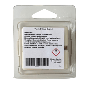 Vanilla & Salted Caramel - OLFACTORY CANDLES