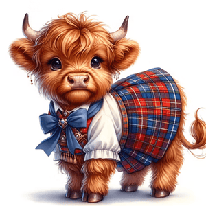 Wax Melt Burner - Highland Cow - OLFACTORY CANDLES