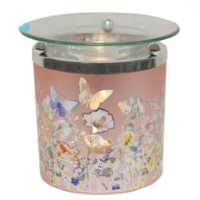 Load image into Gallery viewer, Wax Melt Burner - Pink Butterfly - OLFACTORY CANDLES
