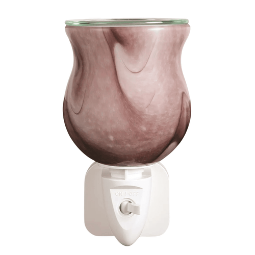 Wax Melt Burner Plug - in - Pink / Purple Swirl - OLFACTORY CANDLES