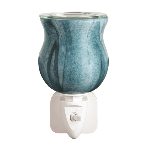Wax Melt Burner Plug - in - Teal - OLFACTORY CANDLES