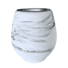 Load image into Gallery viewer, Wax Melt Burner - Stone Burner B&amp;W - Olfactory Candles