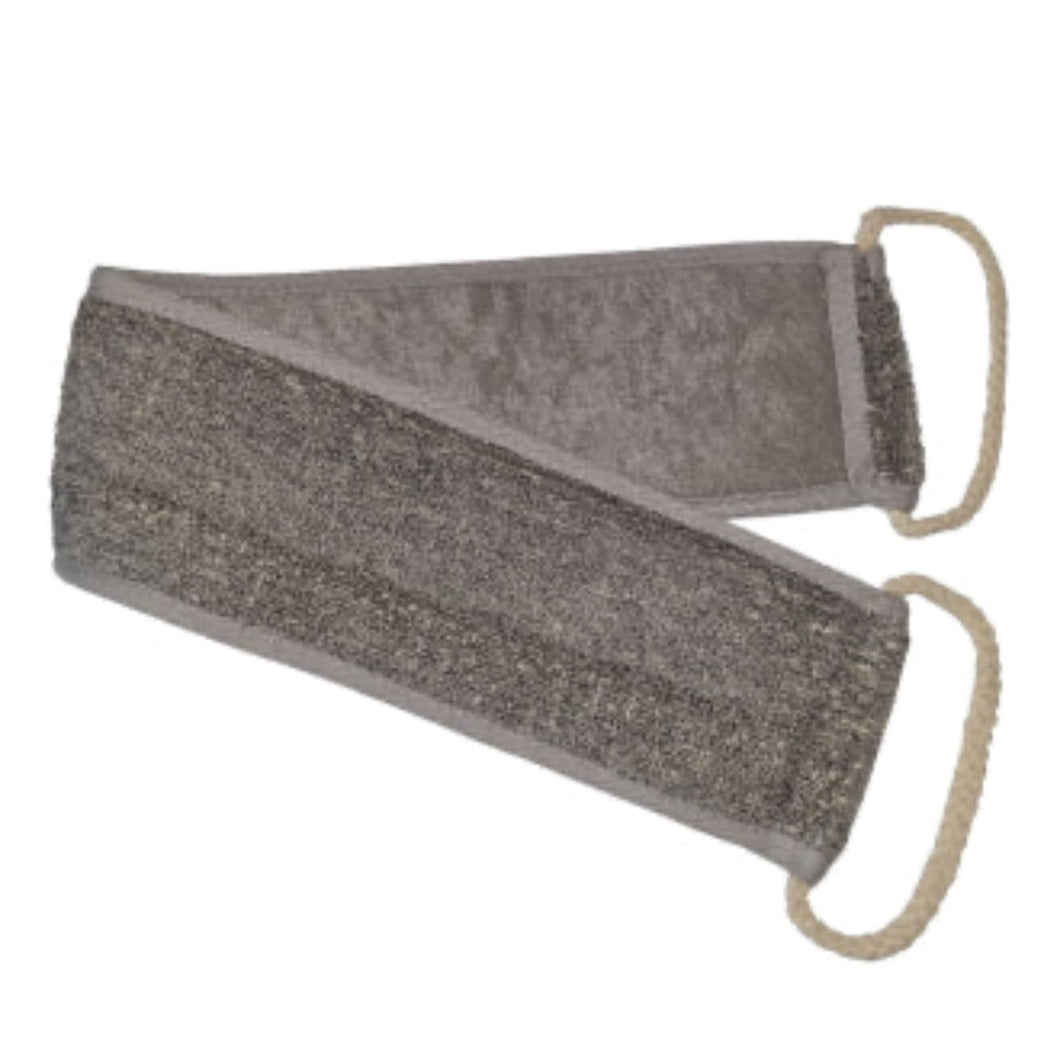 Bamboo & Linen Back Strap - Charcoal - Olfactory Candles