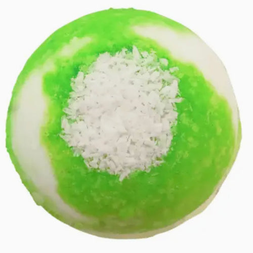 Bath Bomb - Tropical Coconut Lime - Olfactory Candles