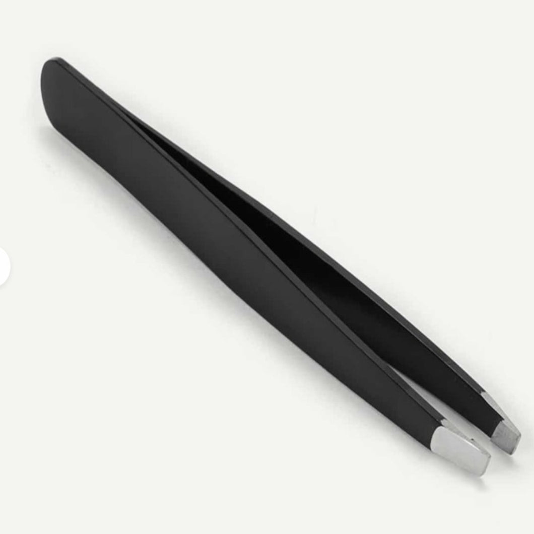 Black Eyebrow Tweezers - Olfactory Candles