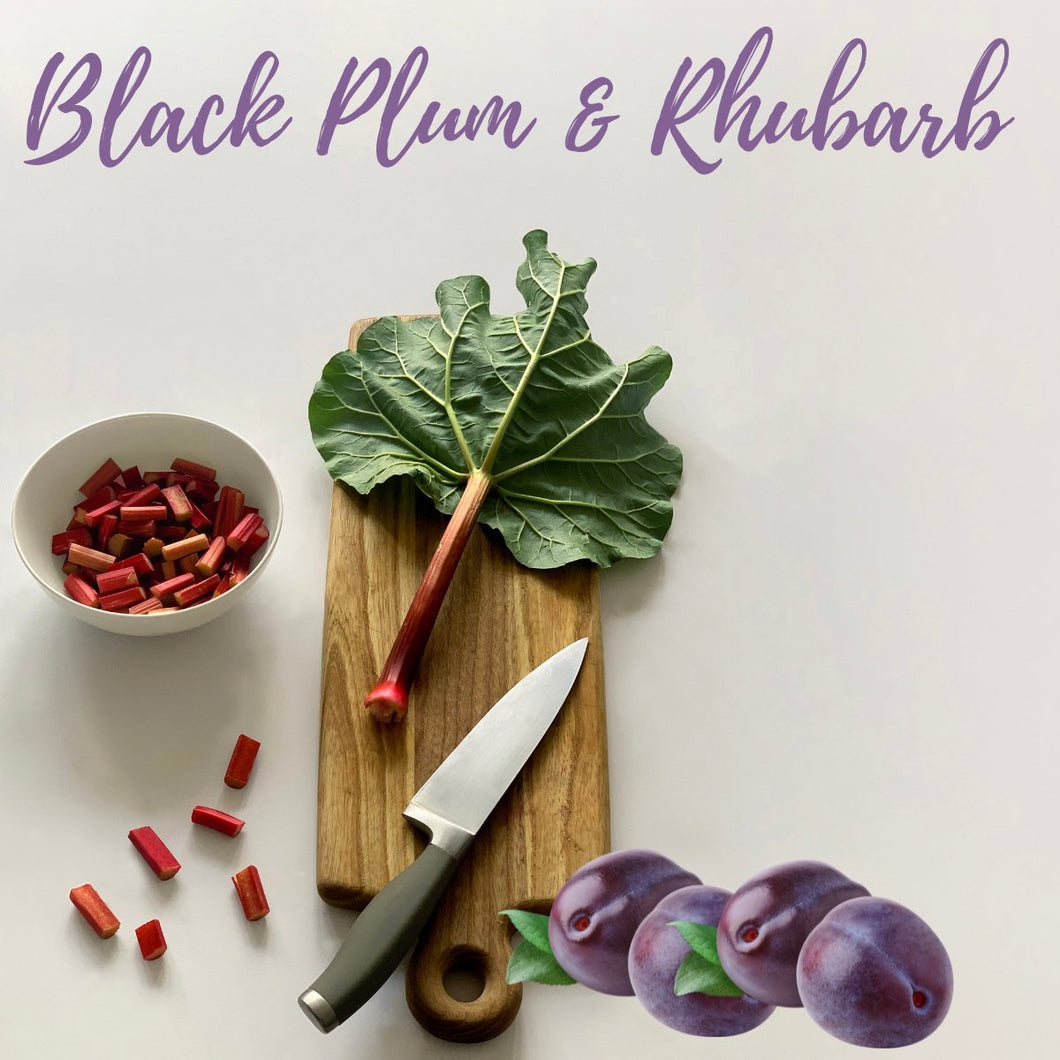 Black Plum & Rhubarb - Olfactory Candles