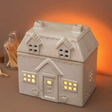 Load image into Gallery viewer, Ceramic House Wax Melt Burner - Olfactory Candles