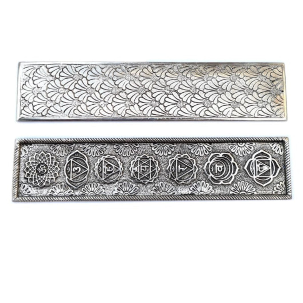 Chakra Aluminium Plate Incense Holder - Olfactory Candles