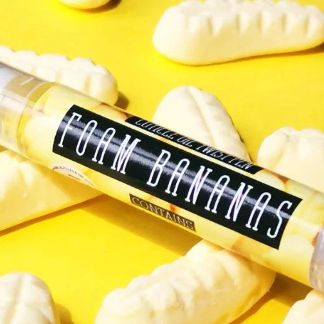 Cuticle Oil Nail Pen - Foam Bananas - Olfactory Candles