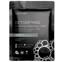 Load image into Gallery viewer, DETOXIFYING Bubbling Cleansing Sheet Mask with Activated Charcoal - Olfactory Candles