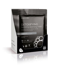 Load image into Gallery viewer, DETOXIFYING Bubbling Cleansing Sheet Mask with Activated Charcoal - Olfactory Candles