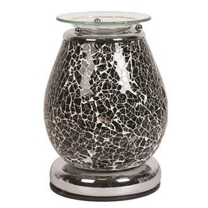 Electric Wax Melt Burner - Black Mosaic Touch - Olfactory Candles