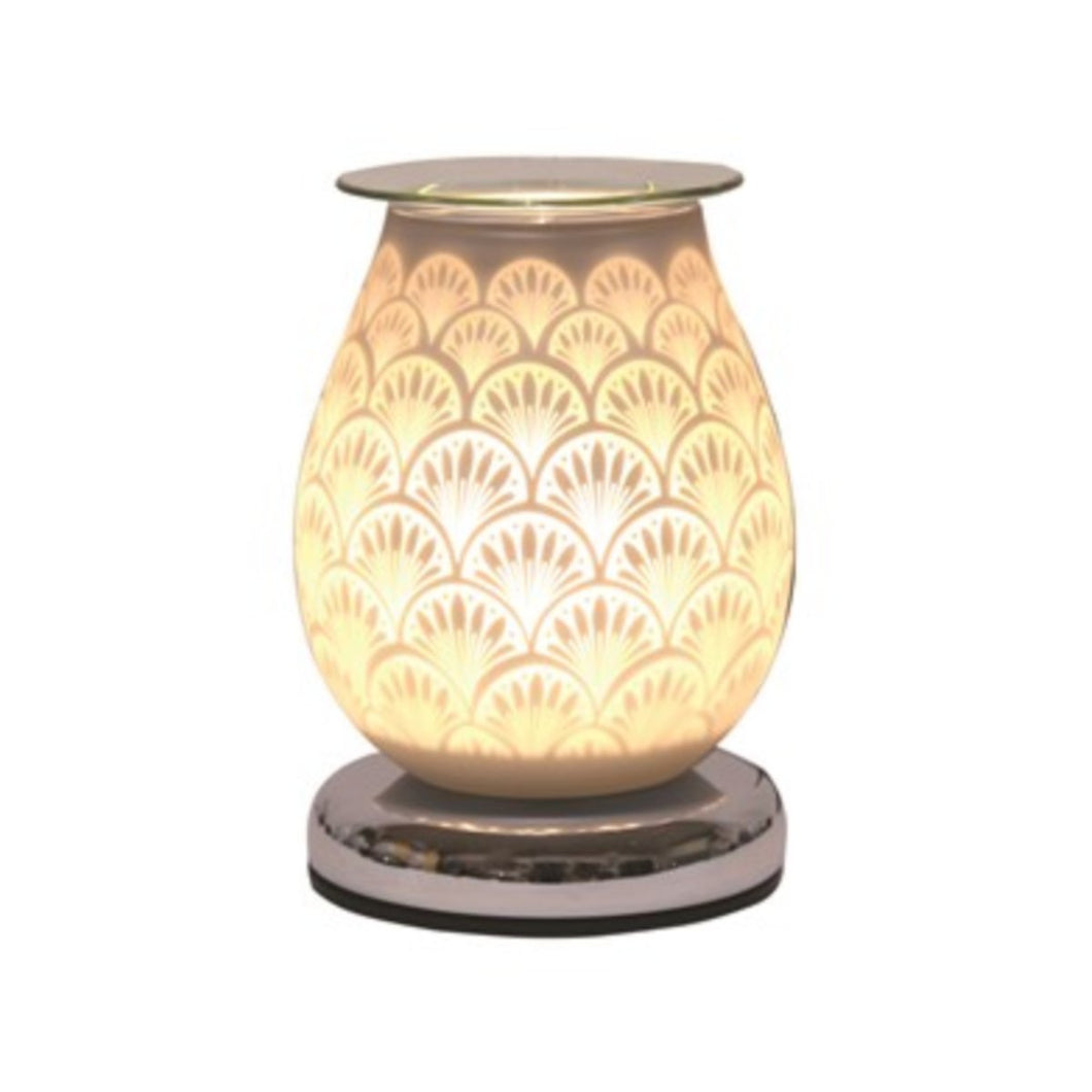 Electric Wax Melt Burner - Satin Fan - Olfactory Candles
