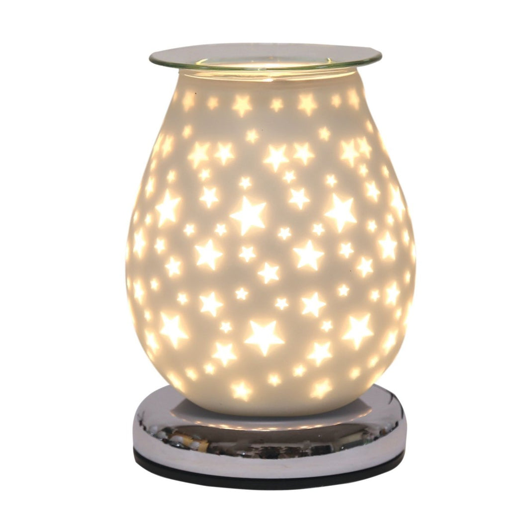 Electric Wax Melt Burner - Satin Stars - Olfactory Candles