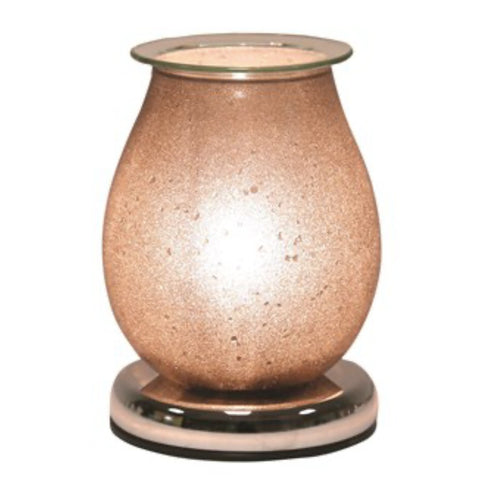 Electric Wax Melt Burner - Sherbet Pewter Oval - Olfactory Candles