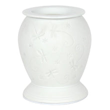 Load image into Gallery viewer, Electric Wax Melt Burner - White Dragonfly - Olfactory Candles