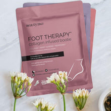 Load image into Gallery viewer, FOOT THERAPY Collagen Infused Bootie with Removable Toe Tip - Olfactory Candles