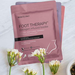 FOOT THERAPY Collagen Infused Bootie with Removable Toe Tip - Olfactory Candles