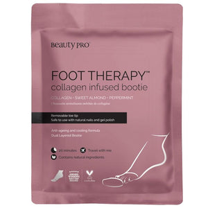 FOOT THERAPY Collagen Infused Bootie with Removable Toe Tip - Olfactory Candles