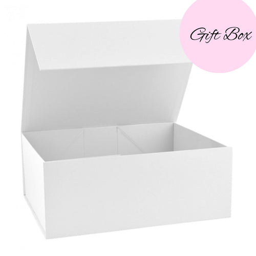 Gift Box - Medium with Pink Ribbon - Olfactory Candles