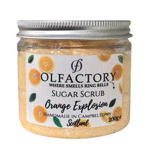 Handmade SUGAR SCRUB SOAP - Olfactory Candles