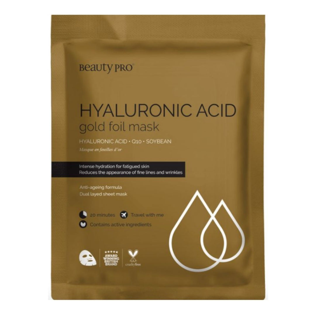 Hyaluronic Acid Gold Foil Mask - Olfactory Candles