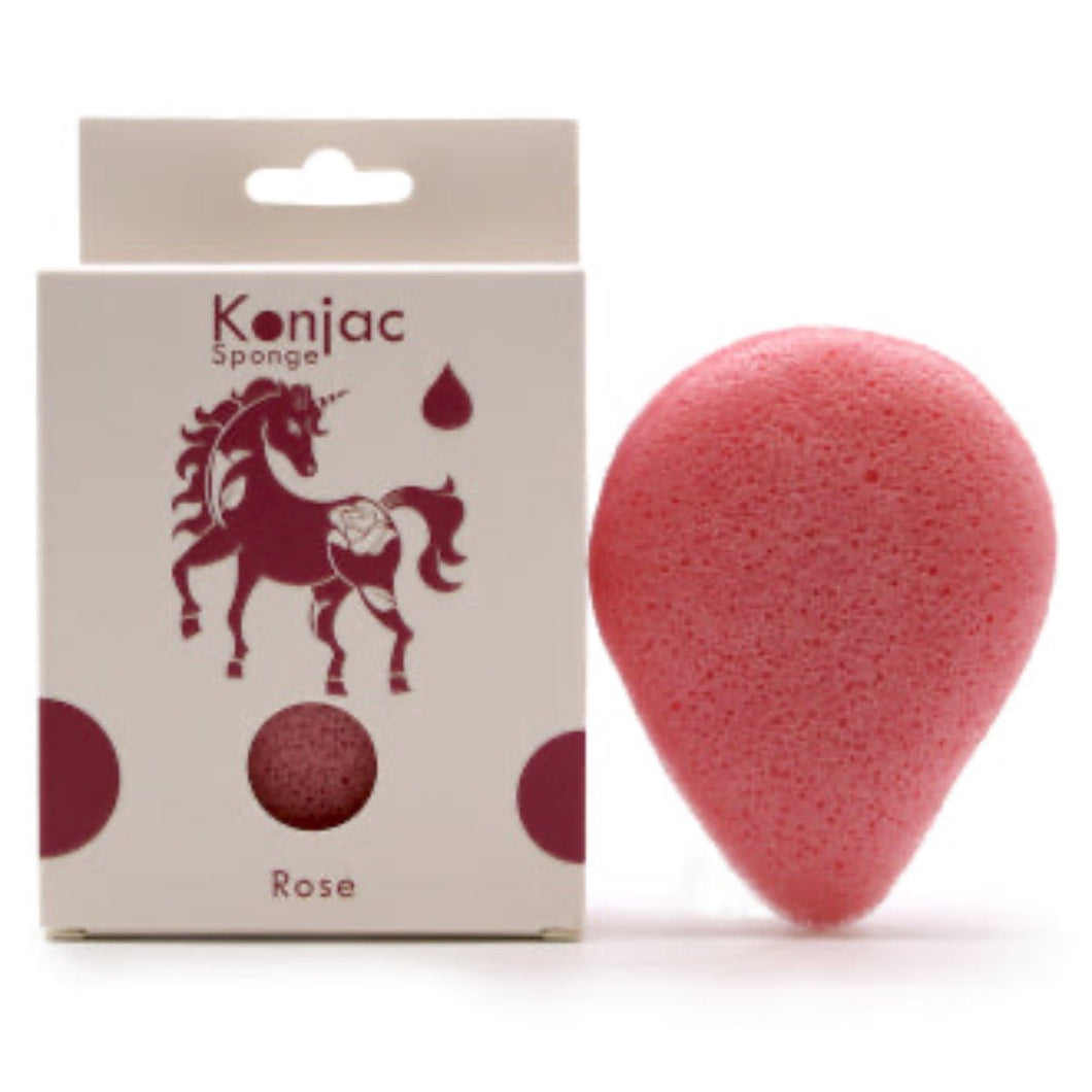 Konjac Sponge - Rose, Anti-Aging - Olfactory Candles