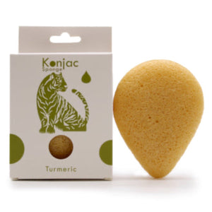 Konjac Sponge - Turmeric, Anti-wrinkle - Olfactory Candles