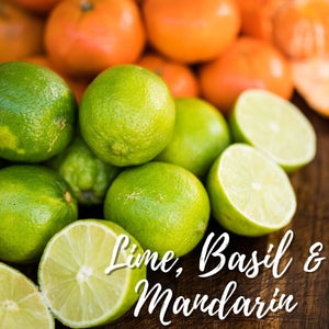 Lime, Basil & Mandarin - Olfactory Candles
