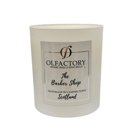 LUXURY SCENTED CANDLE - The Barber Shop - Olfactory Candles