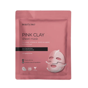 PINK CLAY sheet mask - Olfactory Candles