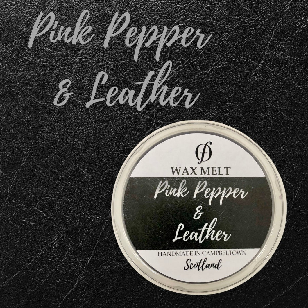 Pink Pepper & Leather - Olfactory Candles