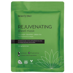 REJUVENATING Collagen Sheet Mask with Green Tea extract - Olfactory Candles