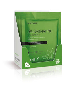 REJUVENATING Collagen Sheet Mask with Green Tea extract - Olfactory Candles