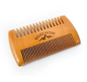 Rugged Nature Double Sided Beard Comb - Olfactory Candles