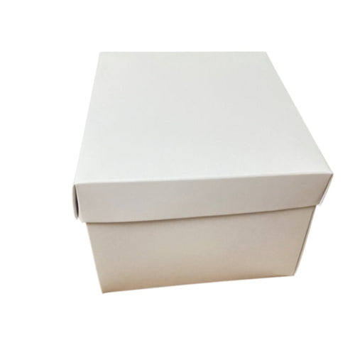Square White Gift Box - Olfactory Candles