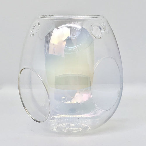 Wax Melt Burner - Pearlescent Clear - Olfactory Candles