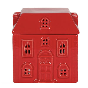Wax Melt Burner - Red Gingerbread House - Olfactory Candles