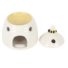 Load image into Gallery viewer, Wax Melt Burner - White Beehive Burner - Olfactory Candles