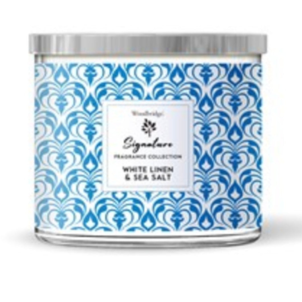 Woodbridge Candles - White Linen & Sea Salt - Olfactory Candles